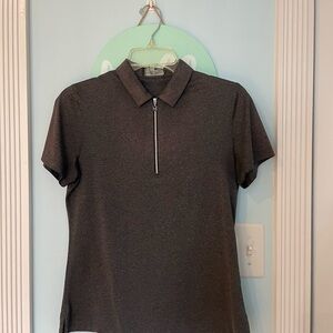 Callaway Charcoal Short Sleeve Polo